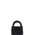 thumbnail image 3 of Pre-Owned Kelly Top Handle Shopping Bag Quilted Shiny Aged Calfskin Nano By Rebag, 3 of 8