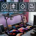 thumbnail image 2 of Gaming Area Rug Teen Boys Carpet, 3D Multi Gamepad Game Controller Design for Game Room, Gaming Room, Boys Girls Bedroom Playroom, Living Room (60" x 40"), 2 of 5