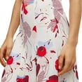thumbnail image 3 of Boss Womens Vallua Floral Midi Skirt, 3 of 4