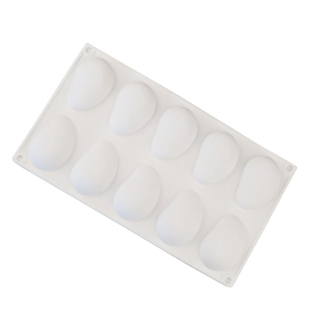 Moyic Molde de silicona de 10 cavidades, mango, helado, gelatina, utensilios para hornear, herramienta de decoración de pasteles, postre, pastelería, Herramientas y accesorios para hornear Moyic HA080857-00
