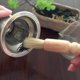 thumbnail image 3 of Cepillo de limpieza para molinillo de café, madera y nailon con cuchara para grano de frijol Afortunado Sencillez, 3 of 5