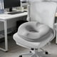 thumbnail image 1 of CaiYueKe Stress Relieving Thickened Chair Cushion Memory Foam Seat Cushion for Office Chair Desk Wheelchair Round Non Slip Chair Pad Comfortable Seat Pad for Long Sitting Pain Relief, 1 of 7