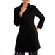 thumbnail image 1 of Abrigos de solapa INSPIRE CHIC para mujer, abotonados, de una sola fila, de manga larga, abrigo de guisante de invierno, 1 of 6