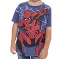 thumbnail image 5 of Marvel Spider-Man Toddler Short Sleeve Graphic Crewneck Tee, Sizes 12M-5T, 5 of 7