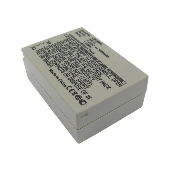 Replacement Battery for Canon PowerShot G10,PowerShot G10 IS,PowerShot G11,PowerShot G12,NB-7L,7.4V/1050mAh