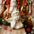 thumbnail image 5 of Resin Cherubs White Angel Statue Figurine, Garden Sleeping Cherub Statue Sculpture Indoor Outdoor Home Decoration, Cute Adorable Angle Sculpture Memorial Statue, 5 of 6