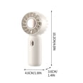 thumbnail image 3 of XGFHYJEH Hand Held Fan, Mini Fan Handheld, Hand Held Fan Rechargeable, Portable Folding Hand Held Cooling Fan, 3 of 6