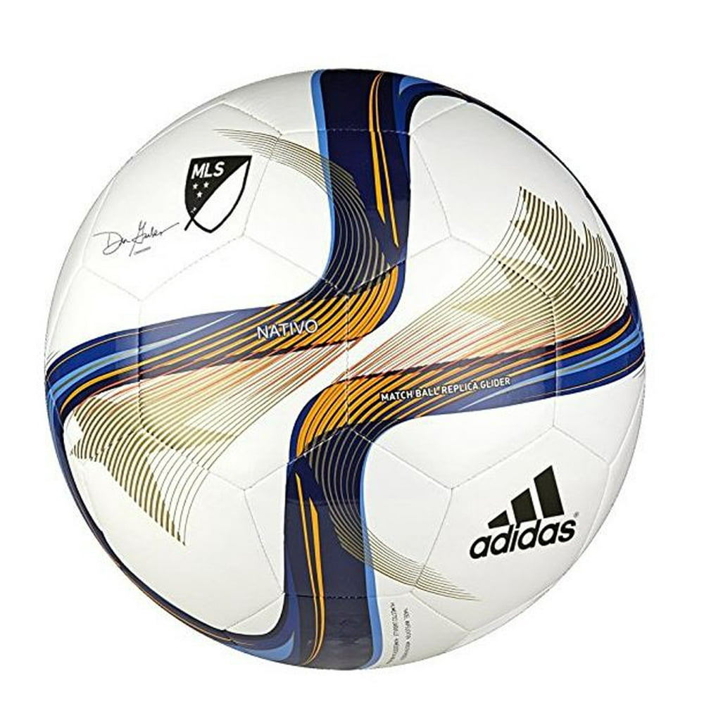 adidas Performance MLS Glider Soccer Ball adM36937 Size 3