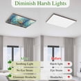 thumbnail image 5 of Ocean Turtle Magnetic Fluorescent Light Covers for Ceiling Lights 2x4Ft, Summer Beach Underwater Coral Fish Sea Office Classroom Kitchen Drop Ceiling Light Covers Lighting Filters Shade Panel 2 Packs, 5 of 9