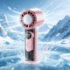 thumbnail image 1 of Ice Compress High-Speed Digital Display Handheld Fan USB Rechargeable Powerful Wind Small Fan Portable Desktop Fan For Home Office Outdoor, 1 of 6