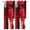 Red, variant on Outdoor Curtains for Patio Waterproof, Red Abstract Windproof Pravicy Outside Porch Blackout Curtain, Modern Mottled Art Oil Painting Sun Blocking Grommets Curtains for Cabana Gazebo 2 Panels 54"x84"