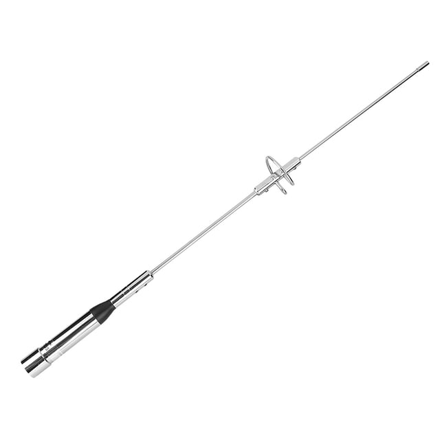 Antena de radioaficionado móvil para automóvil de banda dual UHF/VHF con cabezal M de alta ganancia y conector PL259