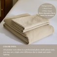 thumbnail image 3 of Funda Nórdica Caqui Twin XL Funda Mullida Transpirable Lavada, 3 of 9
