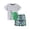 d-Grey, variant on WhouRiu Boys Girls Summer Casual Outfits Kids Unisex Short Sleeve Cartoon Graphic Tees Shorts Sets
