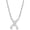 Silver, variant on Initial Letter X Necklace, Moissanite, 925 Sterling Silver, Yellow Gold Vermeil
