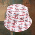 thumbnail image 1 of Chapeau Bob pour Extérieur Léger Réglable Grand Bord Design Imprimé Britannique Accessoires de Mode Décontractée d'Été, 1 of 3