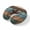 Bronze Brown, variant on Neck Pillow Ergonomic Memory Foam U Shaped Pillows,Green Tropics Palm Plant Leaves Soft Portable Neck Head Support Cushion Pillow for Travel Airplane Car Office Use,Abstract Botanical