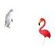 thumbnail image 5 of Escultura de pájaro pingüino, figura coleccionable, artesanía, adorno decorativo, estatua de animal de resina, adorno artístico para jardín, accesorio, 5 of 8