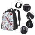 thumbnail image 2 of Disketp London Landmark2 Mochila Minimalista de Gran Capacidad, Mochila de Viaje para Escuela, Trabajo o Uso Diario, 2 of 6