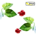 thumbnail image 5 of Betta Fish Leaf Pad - Improves Betta's Health by Simulating The Natural Habitat（ Double Leaf Design, one Big and one Small ）, 5 of 5