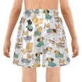 thumbnail image 5 of joogoo Cute Corgi Golden Dog Boys Swim Trunks Beach Swimsuit Shorts Boxer 8Y, 5 of 8