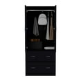 thumbnail image 6 of We Have Furniture Armoire Edie, Bedroom, Black, 6 of 8