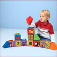 thumbnail image 2 of Melissa & Doug Match & Build Soft Blocks, 2 of 3