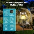 thumbnail image 3 of Evolux 2 PCS Outdoor LED Owl Solar Lights Outdoor Decor Solar Pathway Lights for Pathway Yard Lawn Garden, 3 of 6