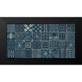 thumbnail image 2 of Lovell, Kathrine 18x11 Black Modern Framed Museum Art Print Titled - Adire VI Cream, 2 of 5