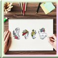 thumbnail image 4 of Art Statue & Flower Decorative Clear Silicone Stamps for Scrapbooking, Card Making & Photo Album Decorations, 4 of 5