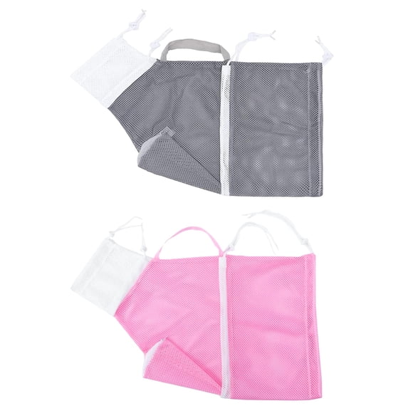 Bolsa de baño para gatos EOMTUR, 2 piezas, malla ajustable, 55 x 30 cm
