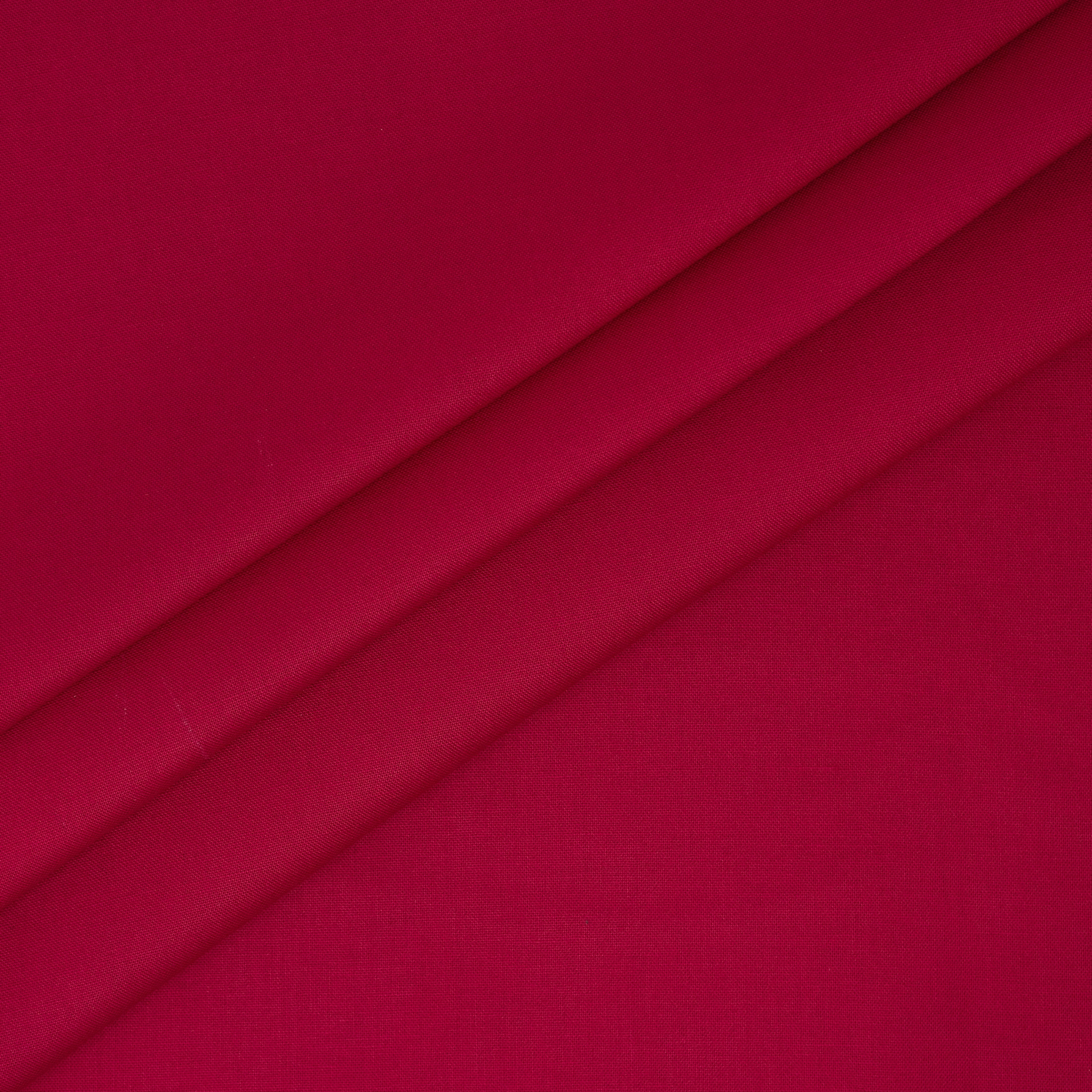 (2 pack) Waverly Inspirations 2 Yard Cut 100% Cotton Solids Fabric Crimson 44" Wide for Quilting & Sewing