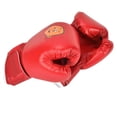thumbnail image 1 of Niños PU cuero niños boxeo lucha Sparring punzonado saco de arena guantes guantes de entrenamiento (rojo) YUNYI BRAND Deportes, 1 of 8