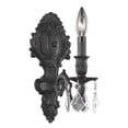 thumbnail image 1 of Elegant Lighting Monarch Traditional Wall Sconce Dark Bronze Finish 1 Light E12 Bulb, 1 of 2