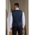 thumbnail image 3 of COOFANDY Men's Casual Business Vests Lightweight Waistcoat Slim Fit Suit Vest, 3 of 7