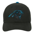 thumbnail image 2 of Youth Outerstuff Black Carolina Panthers Team Pre-Curved Adjustable Hat, 2 of 3