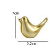 thumbnail image 4 of Gancho de pared plegable,Ganchos de pared plegables Ganchos de pared para abrigos,Gancho de pared para auriculares,gancho para abrigos,Figura de pájaros,Figura de pájaro dorado,decoración, 4 of 8