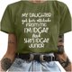 thumbnail image 1 of Blusas sueltas casuales con estampado interesante y cuello redondo para mujer Fridja gope16, 1 of 5