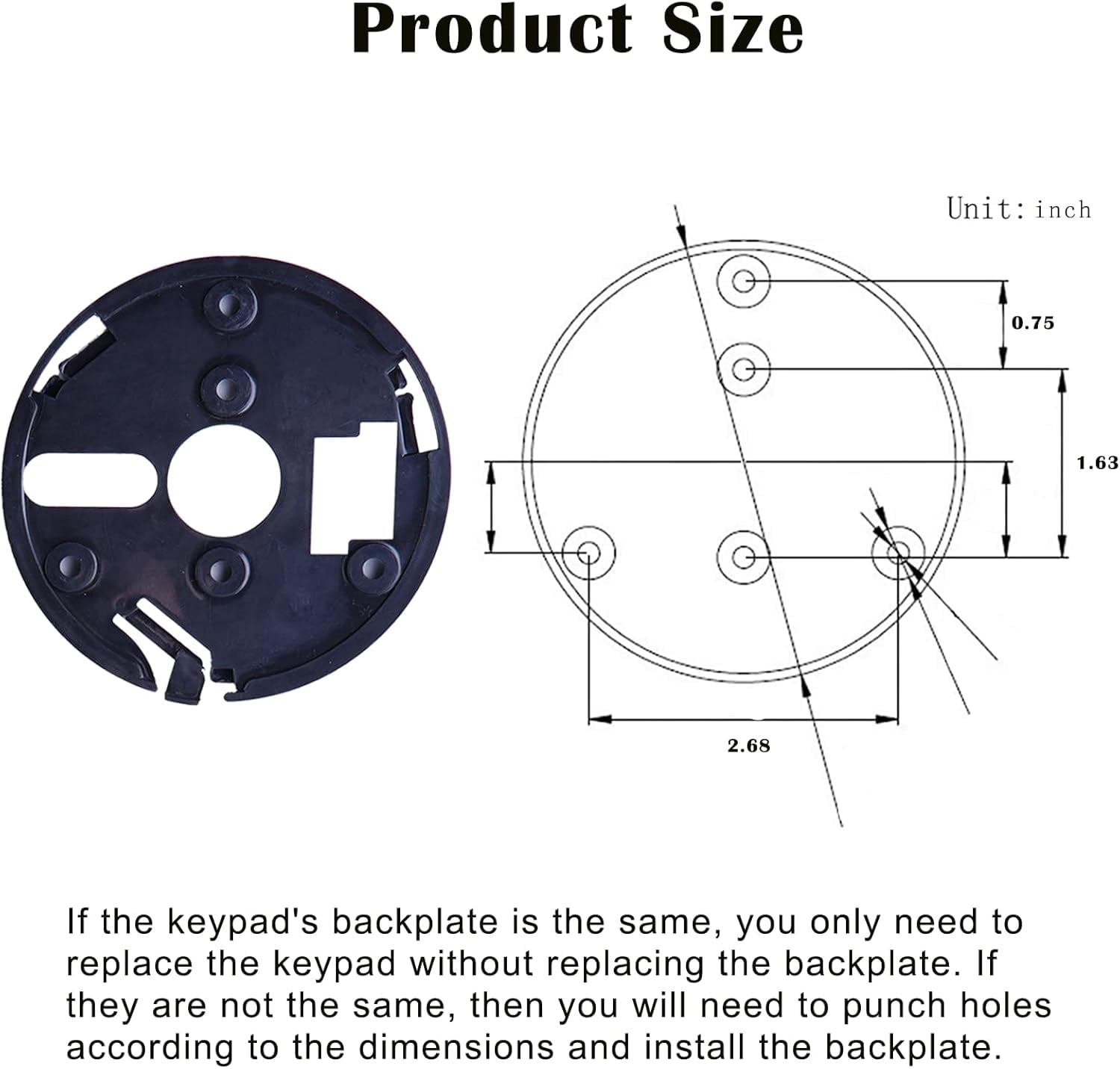 Wah Lin Parts Replacement Lock for Gun Safe