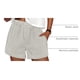 thumbnail image 4 of Shorts PRETTYGARDEN a rayas gris, azul y blanco XXL, 4 of 9