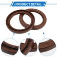 thumbnail image 5 of Unique Bargains Universal Oil Seal TC Double Lip W Steel Spring Seal Ring Rotary Shaft Seal High Pressure FKM Rubber Brown 2 Pcs 75x100x10mm, 5 of 7