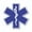 Blue, variant on EMS Star of Life Sticker