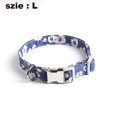 thumbnail image 2 of Dog collar lead knot cotton girl dog collar strap Safety metal clasp adjustable dog collar, 2 of 5