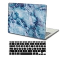 thumbnail image 4 of KSK KAISHEK Hard Protective Shell Case Cover for 2023 2022 2021 Release MacBook Pro 14 inchs with Touch ID Type C + Black Keyboard Cover Model: A2442 & A2779 Marble 101_2, 4 of 5