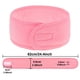 thumbnail image 1 of 4 diademas de spa, diadema de maquillaje, diadema de tela de rizo elástica para deporte, yoga, ducha, color rosa Sailing Electrónica, 1 of 5