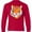 Red, variant on Inktastic Tiger Head Long Sleeve Youth T-Shirt