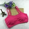 thumbnail image 5 of Women's Sports Bras, Audhol Women Yoga Fitness Workout Tank Top Racerback Padded Sports Bra Running Sports Bra Hot Pink A, 5 of 5