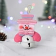 thumbnail image 3 of Cateissary Campana de árbol de Navidad fiesta temática Festival colgante de Navidad decorativo de temporada DIY puerta frontal al aire libre Kits de decoración para fiestas colorido tipo 2, 3 of 6