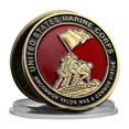 thumbnail image 1 of Moneda conmemorativa Iwo Jima del Cuerpo de Marines de los Estados Unidos, 1 of 3