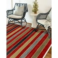 thumbnail image 5 of Unique Loom Fars Collection Area Rug - Monterey (10' x 13' 1" Rectangle Multi/Rust Red), 5 of 7